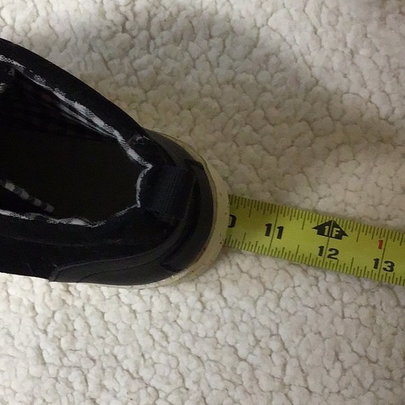 BLACK DRAWCORD ANKLE BOOT 39 - Picture 8 of 9